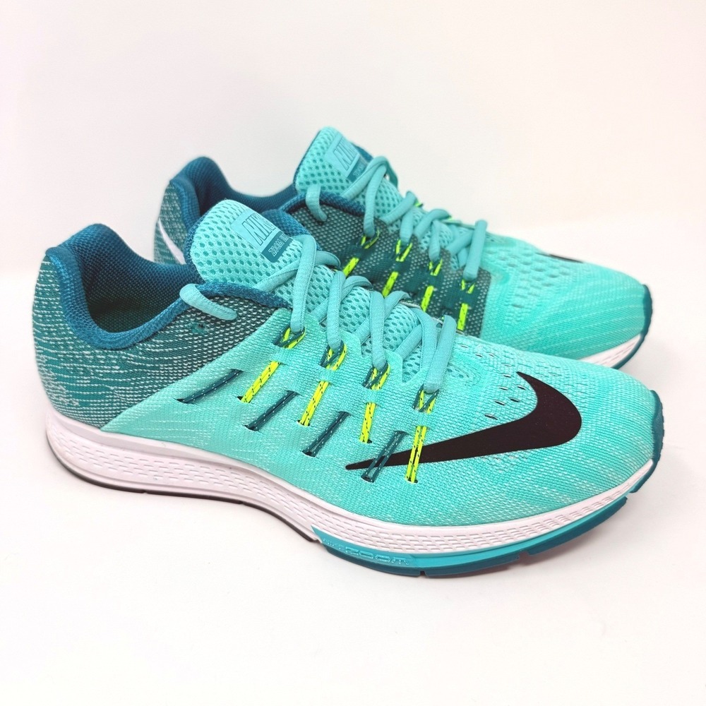 Nike Air Zoom Elite 8 Womens Size 8.5 Running Shoes Teal Turquoise